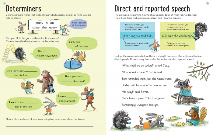 9781474951180 Usborne Wipe-clean Grammar & Punctuation 8-9 [2]