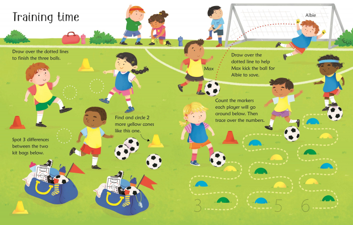 9781835408636 Usborne Wipe-Clean Football Activities [2]