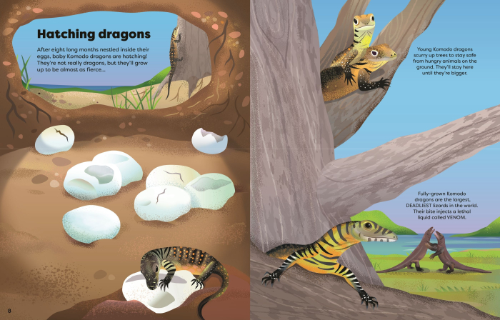 9781836042365 Usborne Shimmery Stickers Reptiles [4]