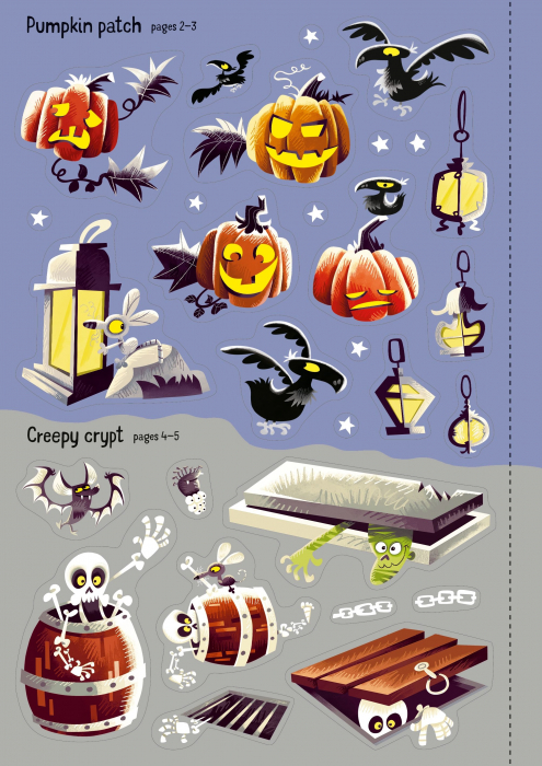 9781803700892 Sparkly Halloween Sticker Book [3]