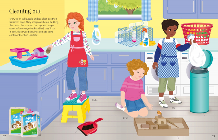 9781805316909 Usborne Sticker Dolly Dressing Pets [4]