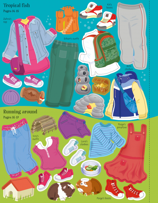 9781805316909 Usborne Sticker Dolly Dressing Pets [9]