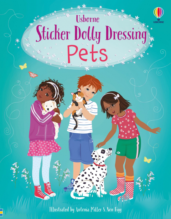 9781805316909 Usborne Sticker Dolly Dressing Pets [1]