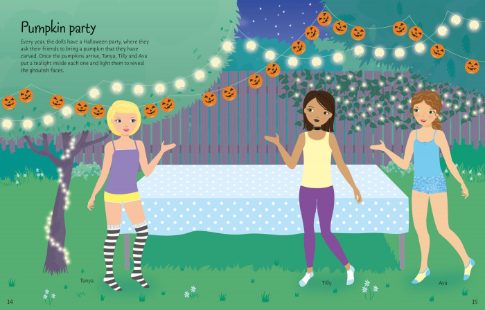 9781474986922 Usborne Sticker Dolly Dressing Halloween [5]