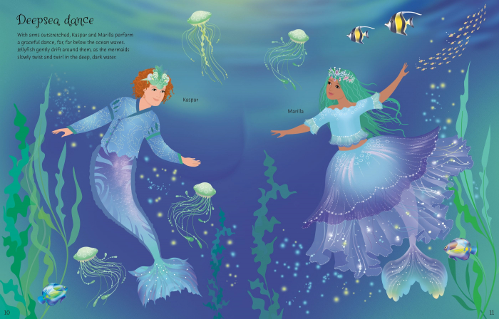 9781801314886 Usborne Sticker Dolly Dressing Mermaid Kingdom [5]
