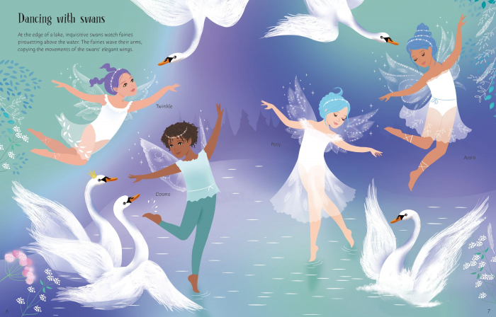 9781805315933 Usborne Sticker Dolly Dressing Ballet and Dancing Fairies [4]