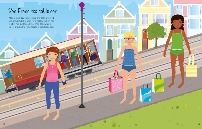 9781474980517 Usborne Sticker Dolly Dressing Travel [5]