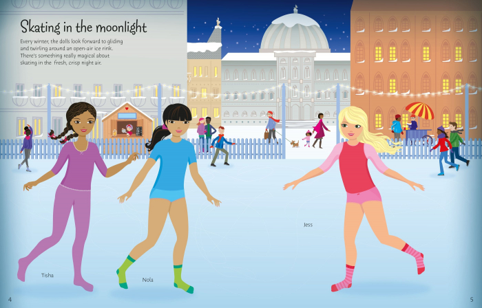 9781474999526 Usborne Sticker Dolly Dressing Winter Wonderland [2]