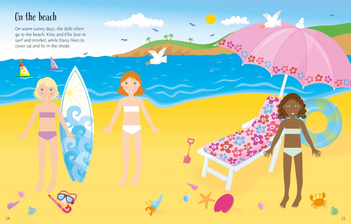 9781474990837 Usborne Sticker Dolly Dressing Dolls [4]