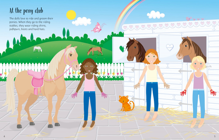 9781474990837 Usborne Sticker Dolly Dressing Dolls [2]