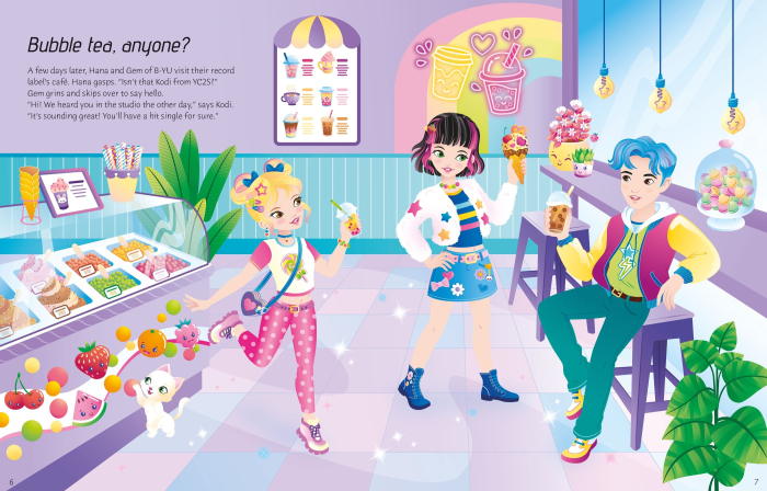 9781806460724 Usborne Sticker Dolly Dressing K-POP [4]