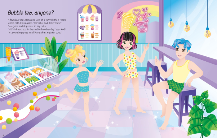 9781806460724 Usborne Sticker Dolly Dressing K-POP [5]