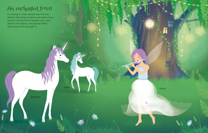 9781474967822 Usborne Sticker Dolly Dressing Unicorns [4]