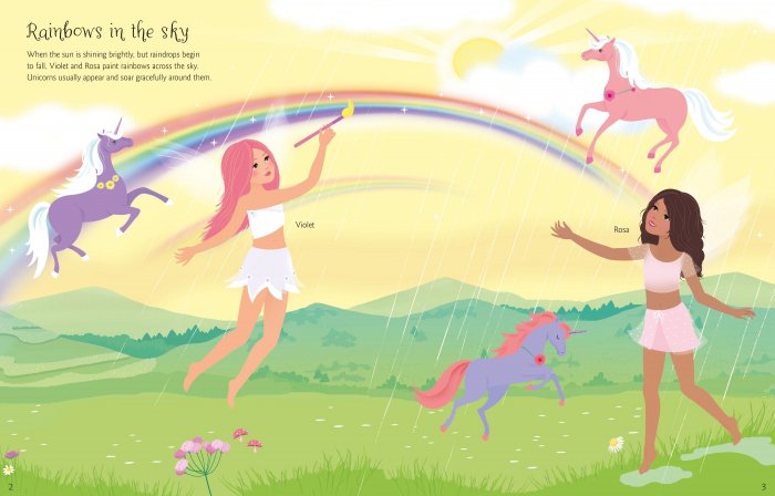 9781474967822 Usborne Sticker Dolly Dressing Unicorns [2]