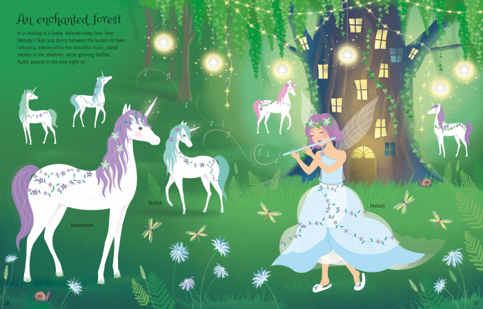 9781474967822 Usborne Sticker Dolly Dressing Unicorns [5]