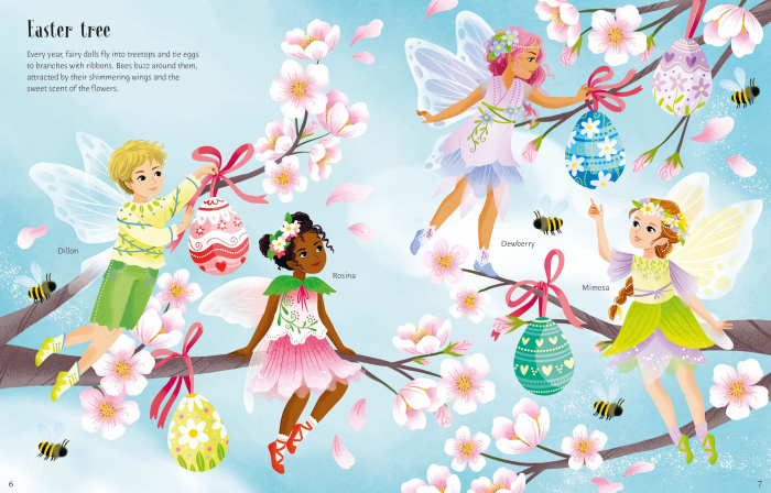 9781805072430 Usborne Sticker Dolly Dressing Easter Egg Hunt [5]