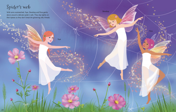 9781474973441 Usborne Sticker Dolly Dressing Dancing Fairies [3]