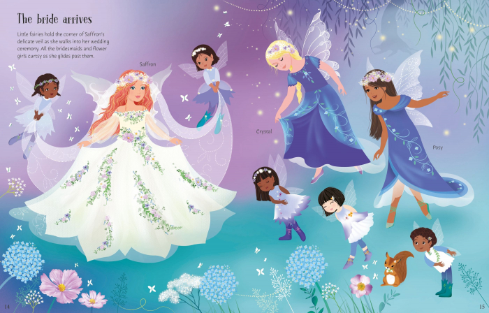 9781805316886 Usborne Sticker Dolly Dressing Fairy Weddings [5]