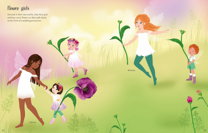 9781805316886 Usborne Sticker Dolly Dressing Fairy Weddings [2]