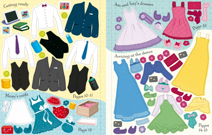 9781474990844 Usborne Sticker Dolly Dressing School Dance [5]