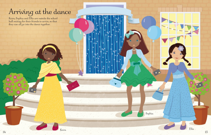 9781474990844 Usborne Sticker Dolly Dressing School Dance [6]