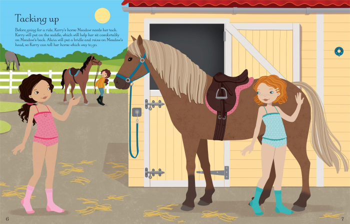 9781801313186 Usborne Sticker Dolly Dressing At the Stables [4]