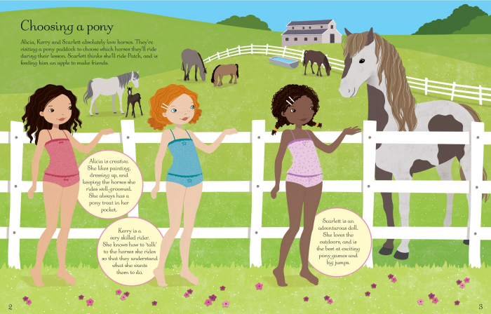 9781801313186 Usborne Sticker Dolly Dressing At the Stables [3]
