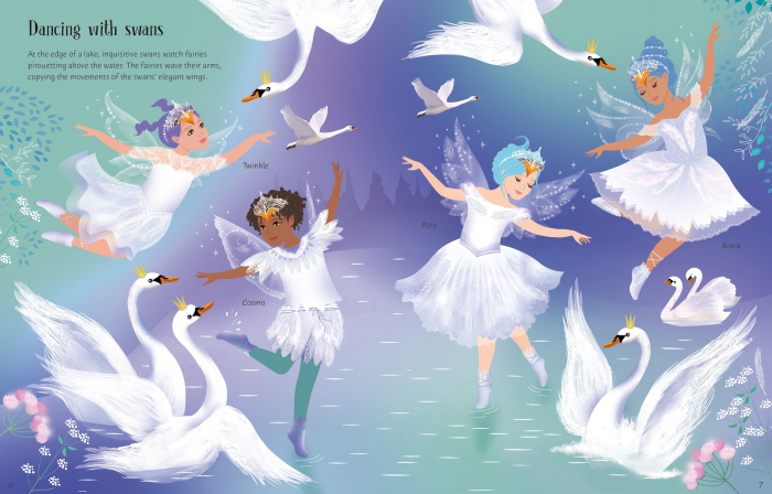 9781805315933 Usborne Sticker Dolly Dressing Ballet and Dancing Fairies [5]