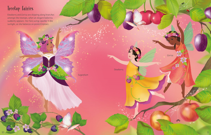 9781474968010 Usborne Sticker Dolly Dressing Ballet Fairies [3]