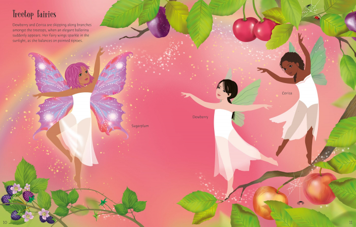 9781474968010 Usborne Sticker Dolly Dressing Ballet Fairies [2]
