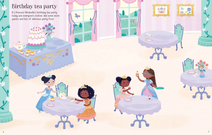9781474986618 Usborne First Sticker Book Princesses [2]