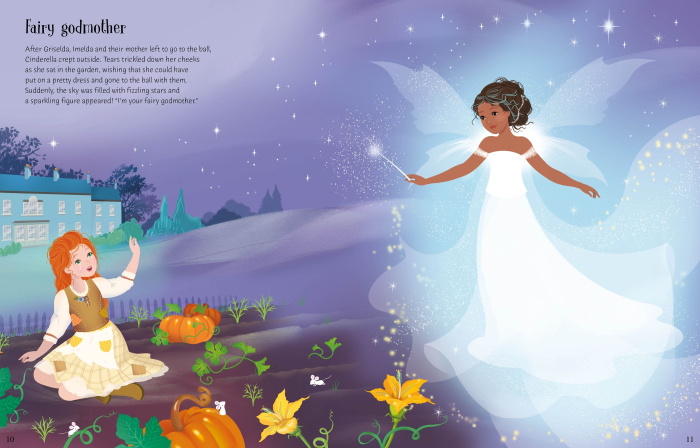 9781805076872 Usborne Sticker Dolly Dressing Cinderella [4]