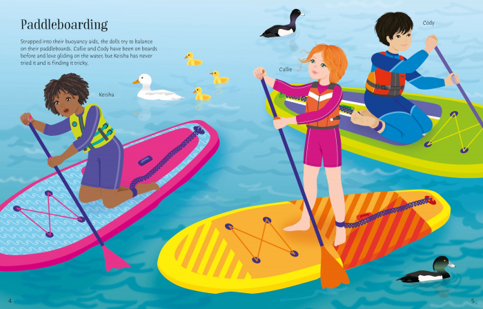 9781805072461 Usborne Sticker Dolly Dressing Summer Camp [3]