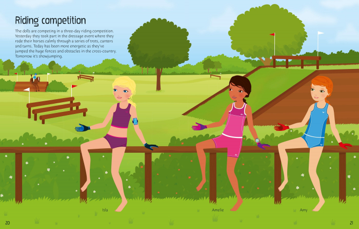 9781801313193 Usborne Sticker Dolly Dressing Action! [4]
