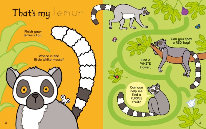 9781835401941 Usborne That's not my... Jungle Activity Book [3]