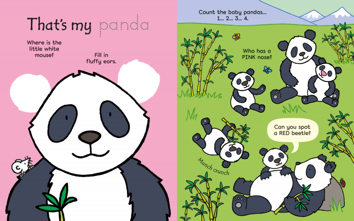 9781805079774 Usborne That's not my... Animals Activity Book [2]