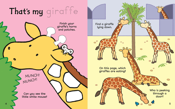 9781836045496 Usborne That's not my... Zoo Activity Book [3]