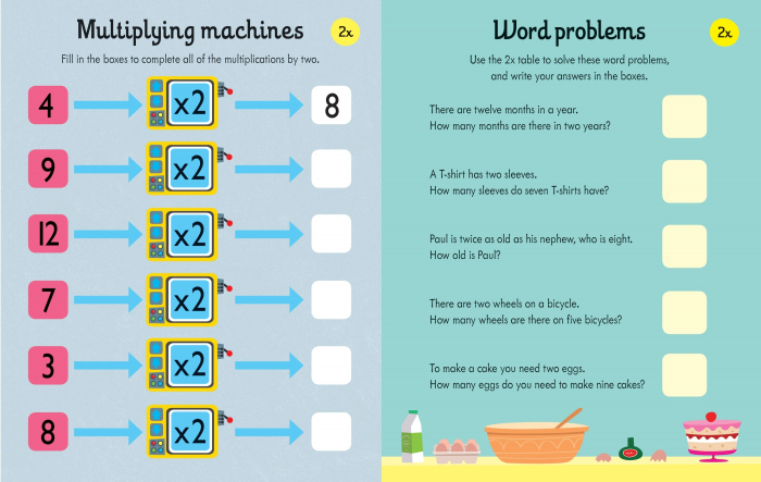9781836042778 Usborne Times Tables Practice [2]