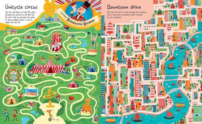 9781474921466 Usborne Map Mazes [4]