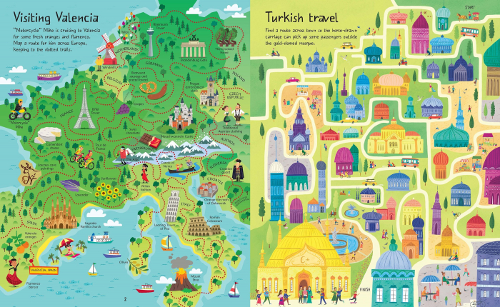 9781474921466 Usborne Map Mazes [3]
