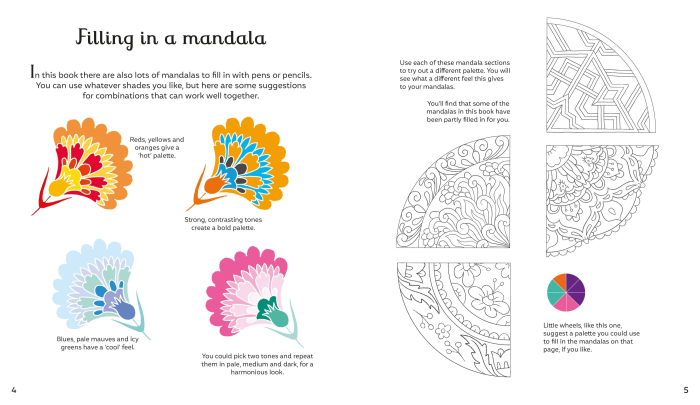 9781836045281 Usborne Mandalas to Draw and Colour [3]