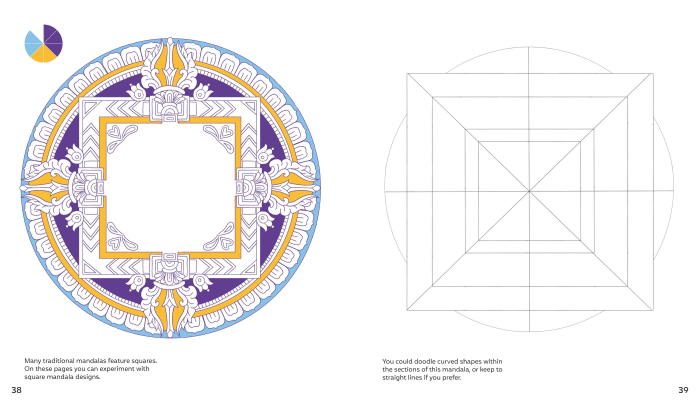 9781836045281 Usborne Mandalas to Draw and Colour [5]