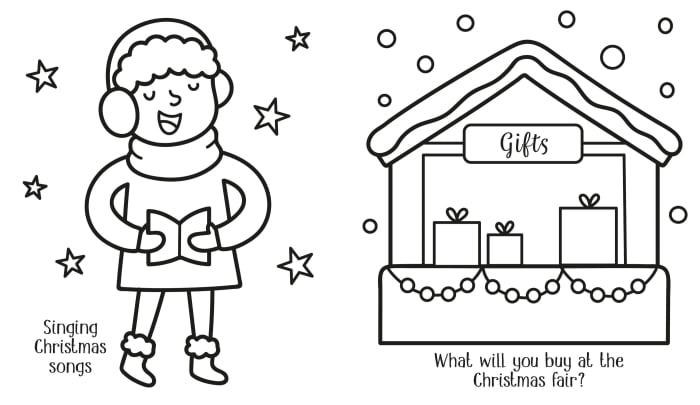 9781805072799 Usborne My Big Happy Christmas Colouring Book [6]