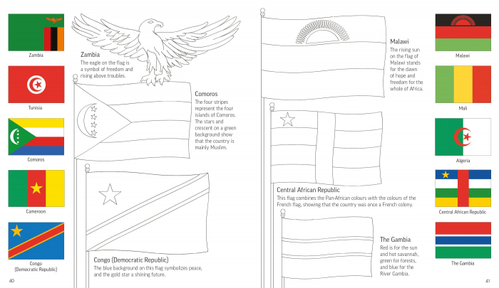 9781836044369 Usborne Flags of the World to Colour [5]