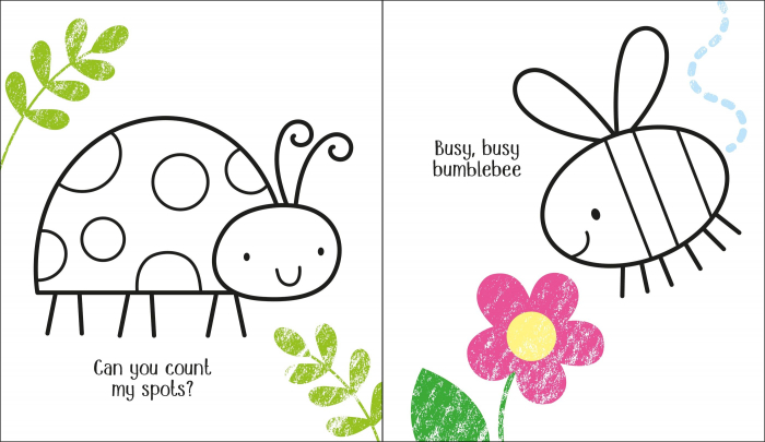 9781474985420 Usborne First Colouring Springtime [3]
