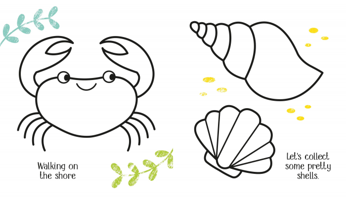 9781801319119 Usborne First Colouring Seashore [2]