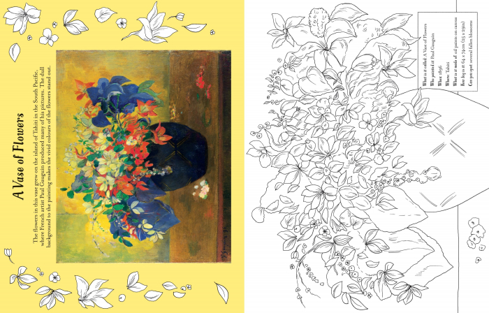9781805314295 Usborne Famous Art to Colour [3]