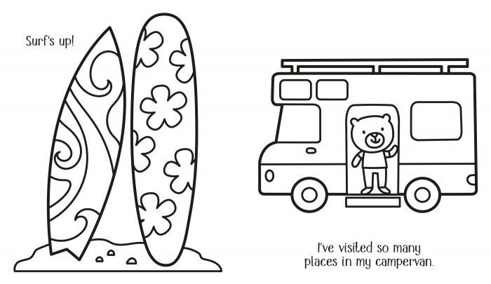 9781836040187 Usborne Happy Summer Colouring Book [2]