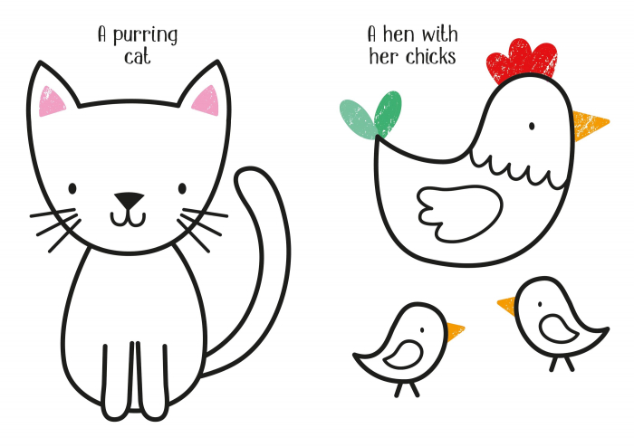 9781474969215 Usborne Little First Colouring Animals [3]