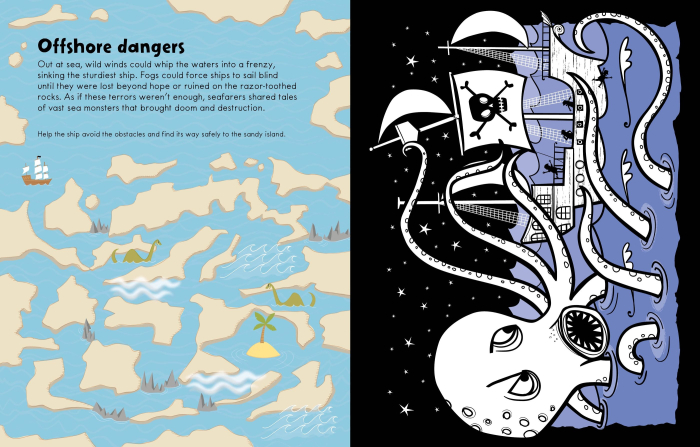 9781836044130 Usborne Pirates Colouring and Activity Book [4]